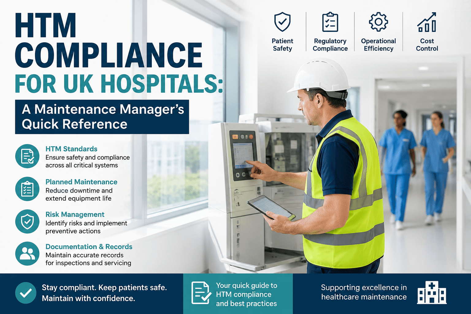 htm-compliance-for-uk-hospitals-a-maintenance-managers-quick-reference