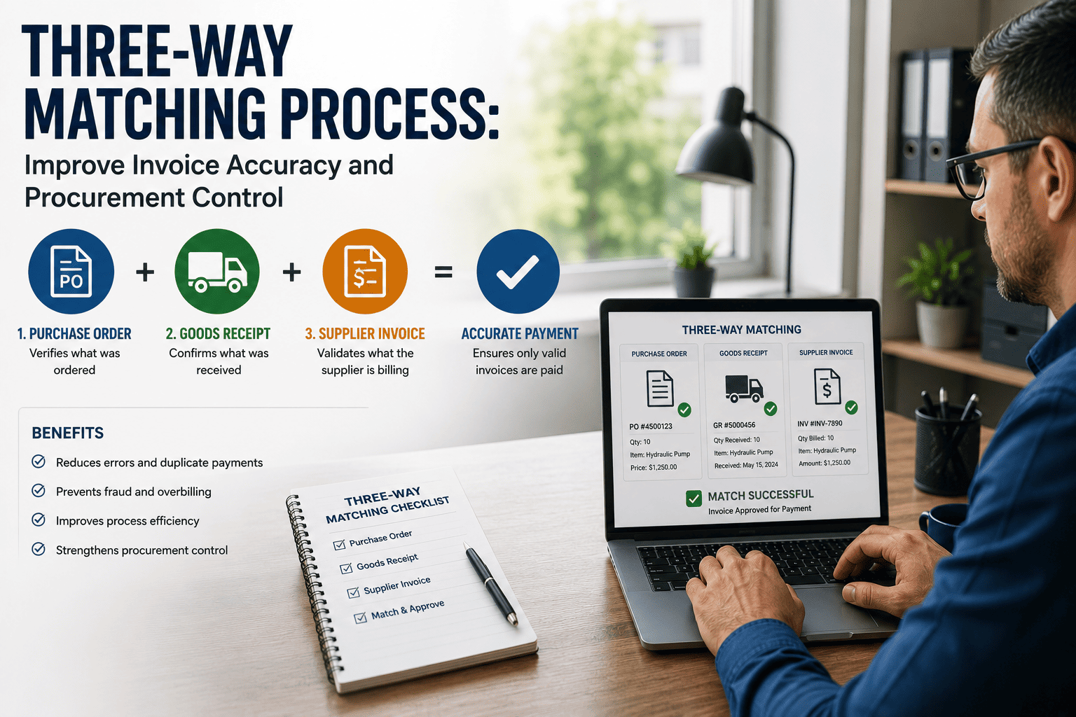 three-way-matching-process-invoice-procurement-control