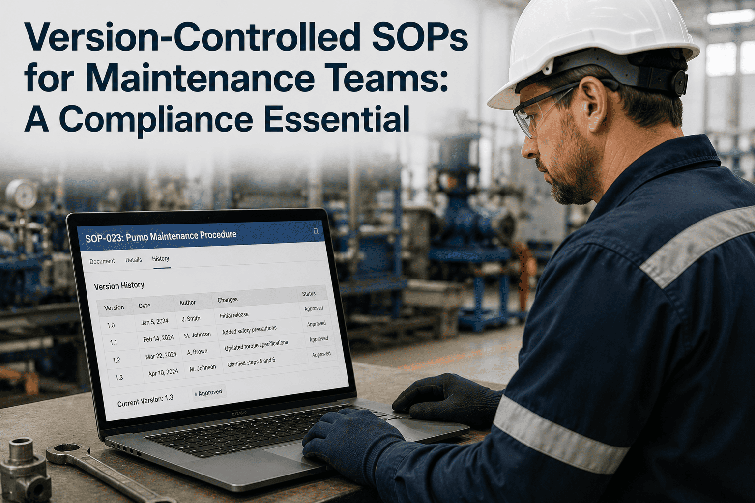 version-controlled-sops-for-maintenance-teams-a-compliance-essential
