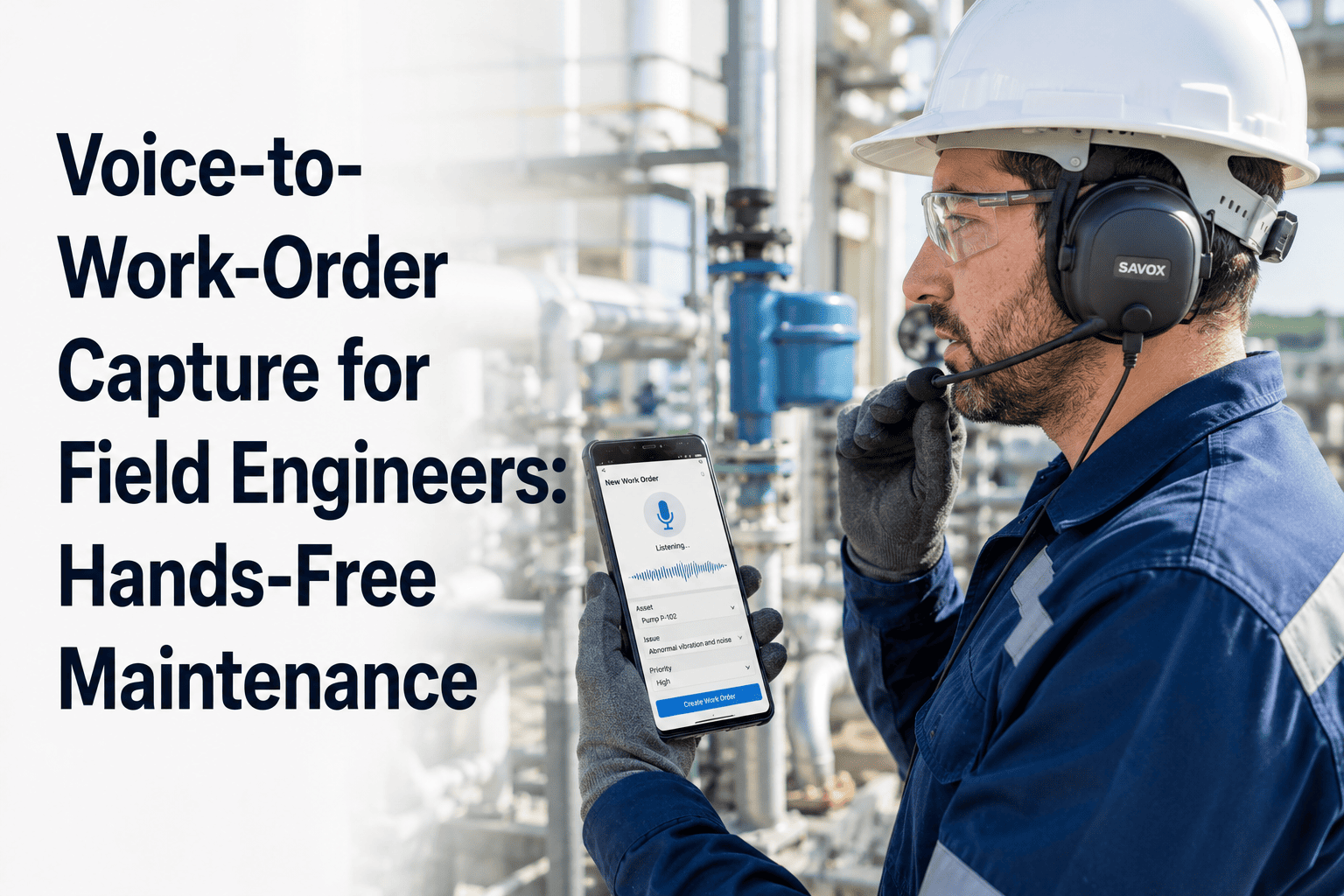 voice-to-work-order-capture-for-field-engineers-hands-free-maintenance