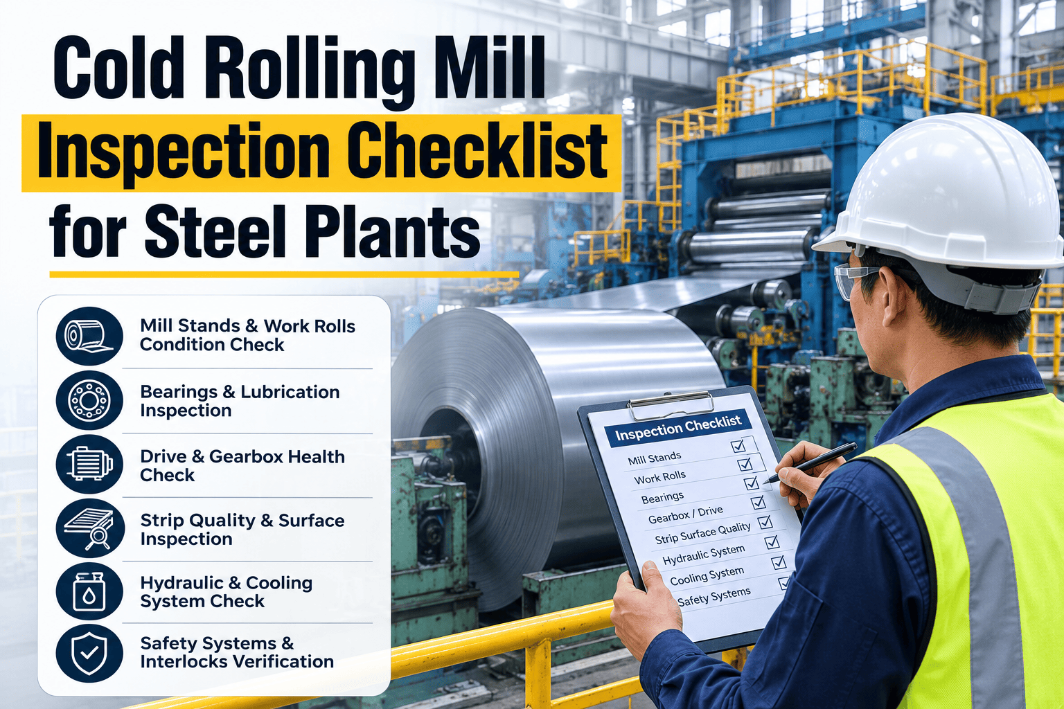 cold-rolling-mill-inspection-checklist-steel-plants
