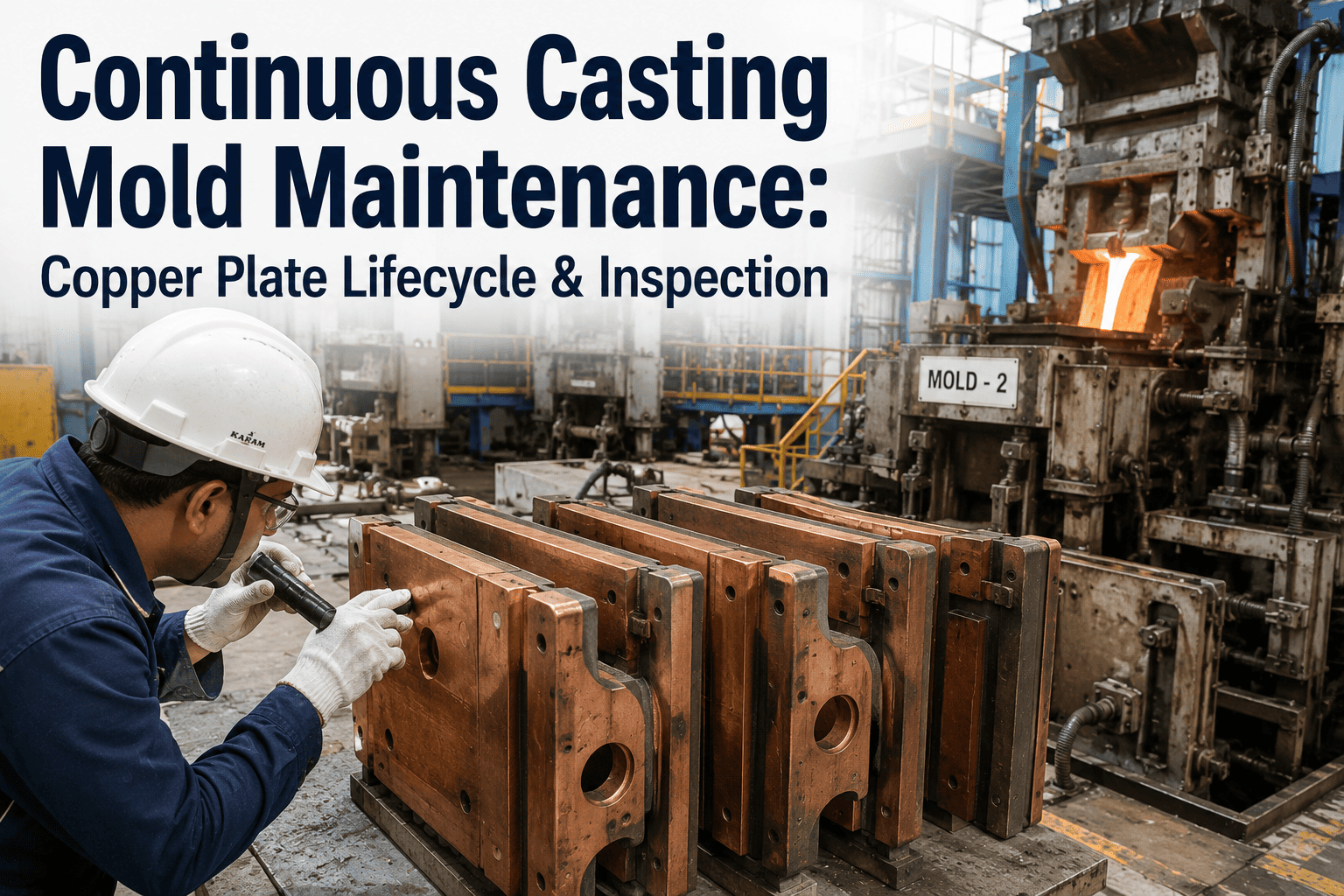 continuous-casting-mold-copper-plate-maintenance