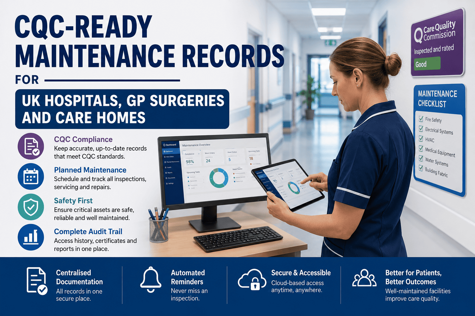 cqc-ready-maintenance-records-for-uk-hospitals-gp-surgeries-and-care-homes