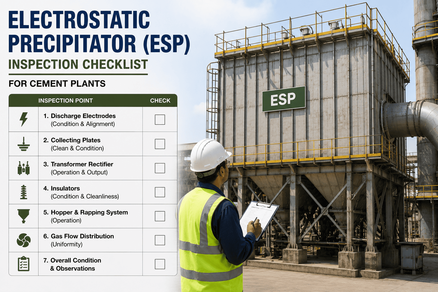electrostatic-precipitator-esp-inspection-checklist-cement-plants