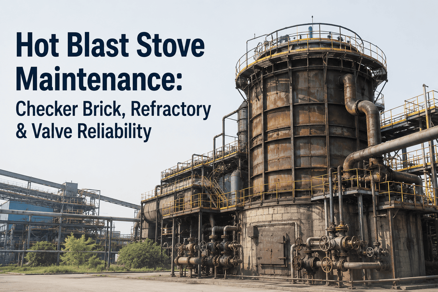 hot-blast-stove-maintenance-checker-brick-refractory