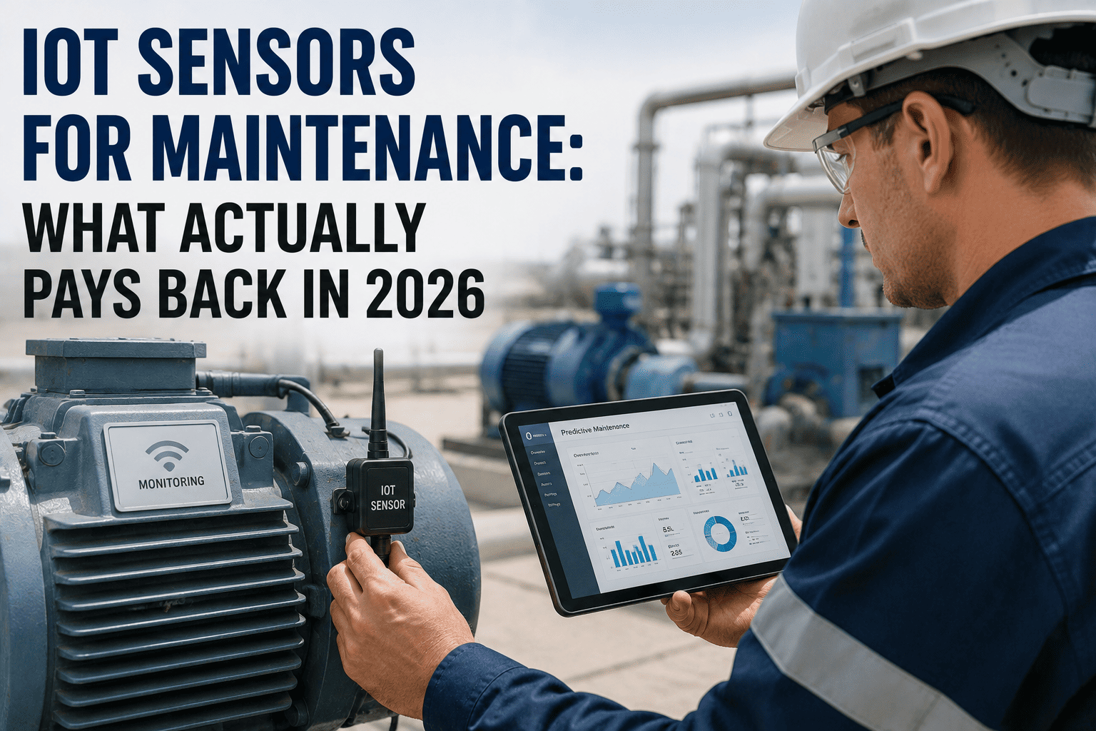 iot-sensors-for-maintenance-what-actually-pays-back-in-2026