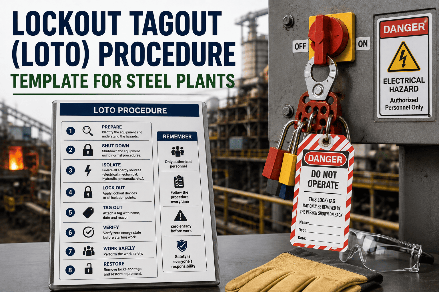 lockout-tagout-loto-procedure-template-steel-plant