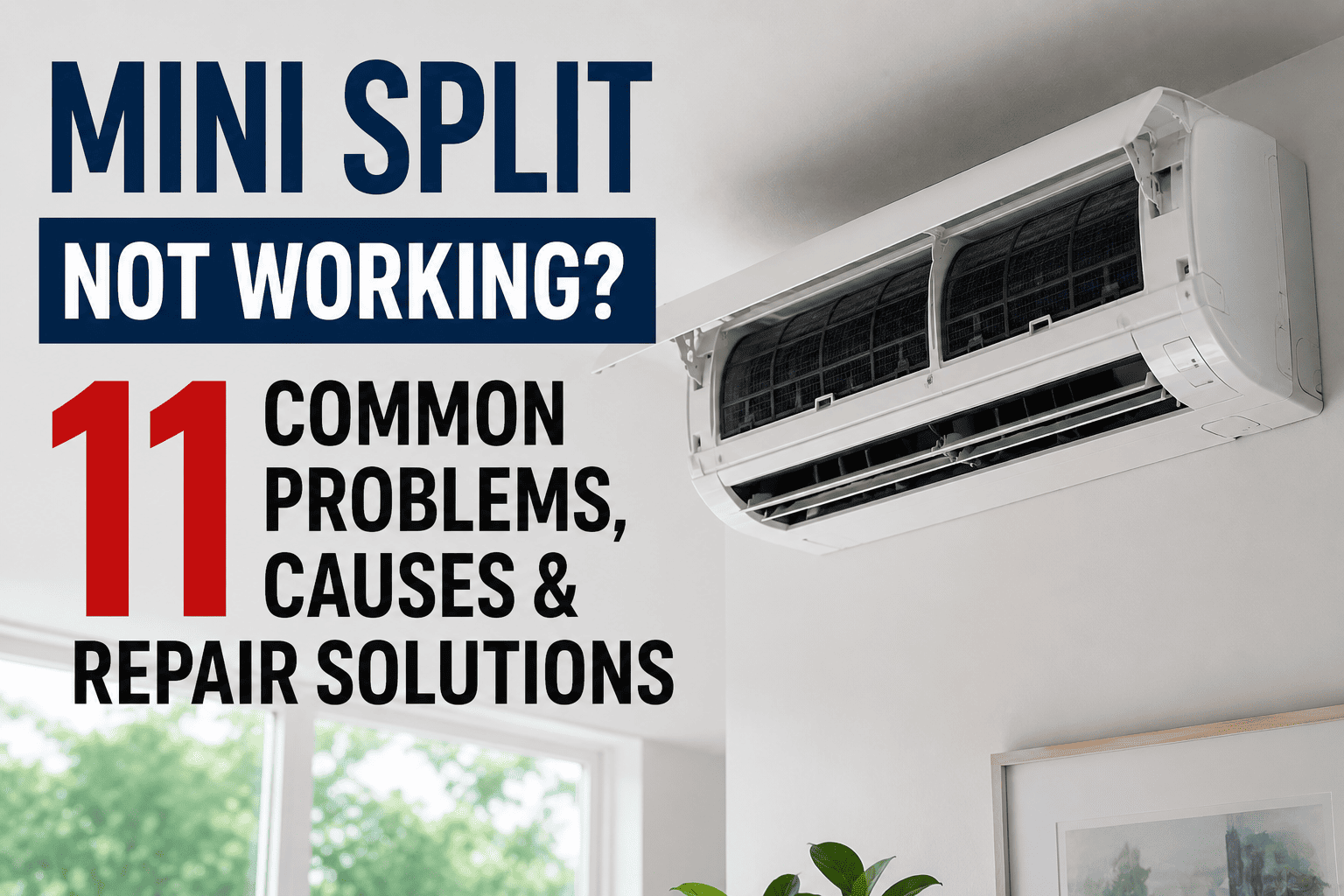 mini-split-not-working-common-problems-causes-fixes