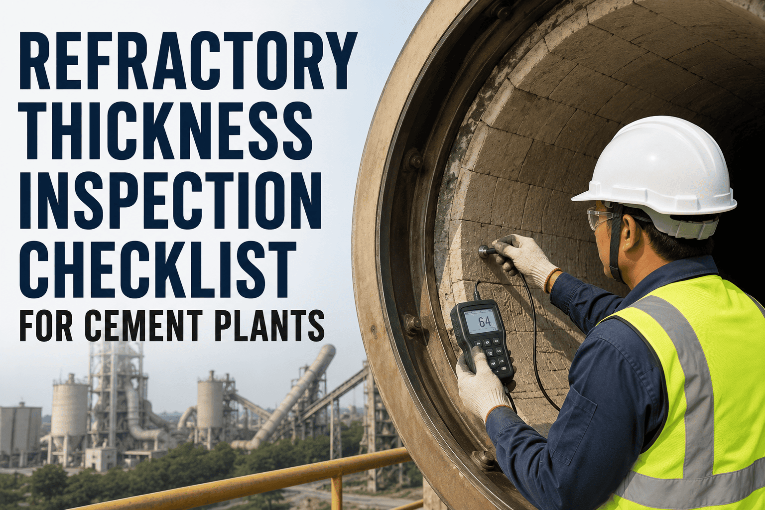 refractory-thickness-inspection-checklist-cement-plants