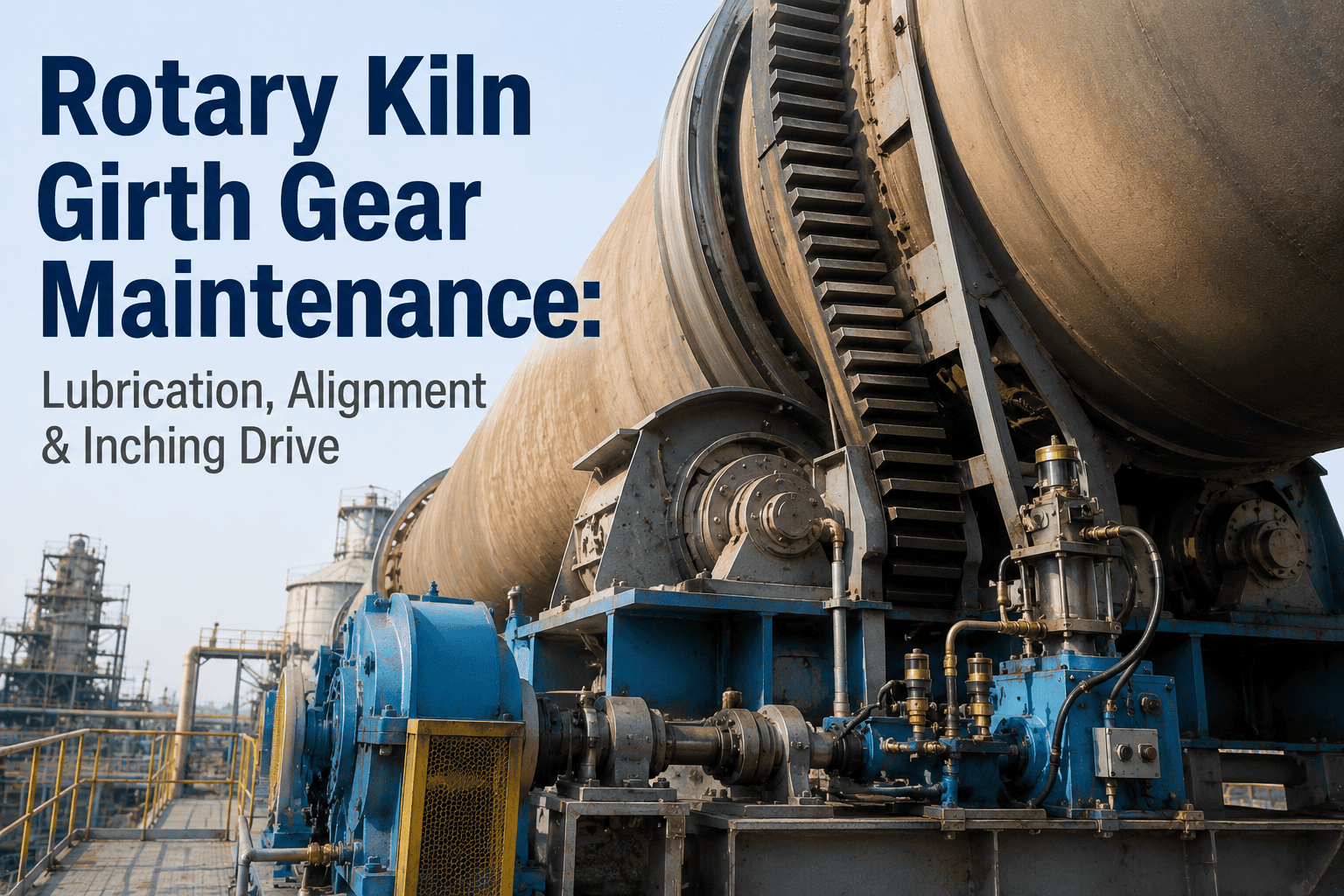 rotary-kiln-girth-gear-maintenance-lubrication-alignment