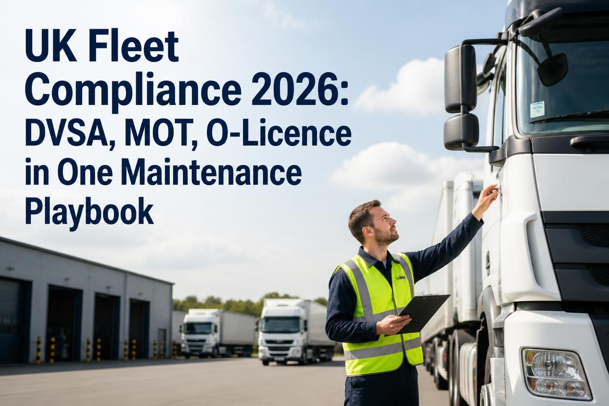 uk-fleet-compliance-2026-dvsa-mot-o-licence-in-one-maintenance-playbook